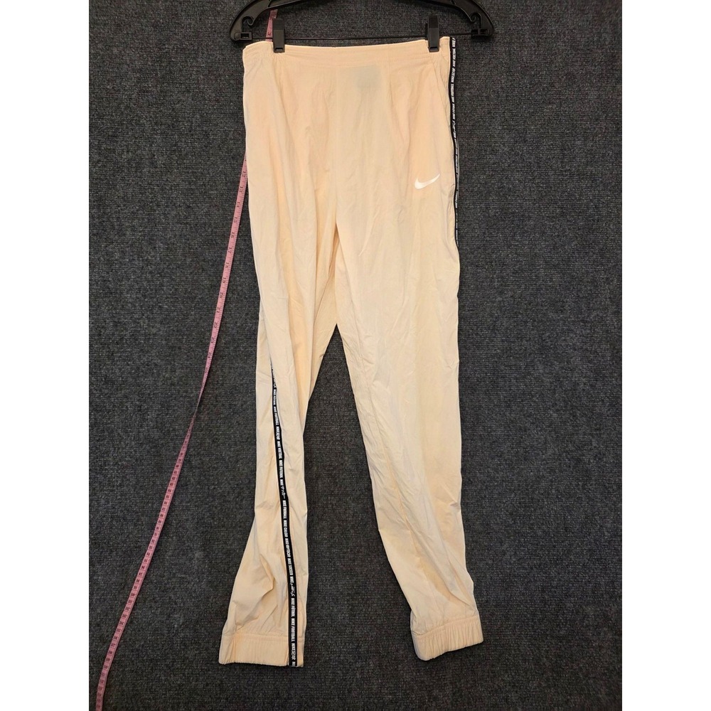 Nike Dri-FIT Track Pants Mens S Beige Nike F.C. Side Stripe Soccer Training
